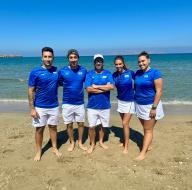 Biancazzurri a Creta per i Campionati Europei di beach tennis