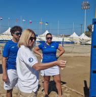 Europei di beach tennis: biancazzurri sconfitti all'esordio